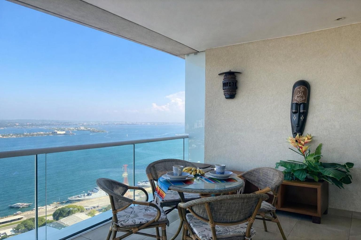 Apartamento U-go Edificio H2 En Bocagrande Frente Al Mar Cartagena