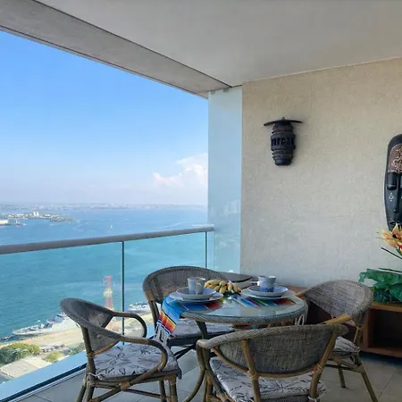 Apartment U-go Edificio H2 En Bocagrande Frente Al Mar Cartagena