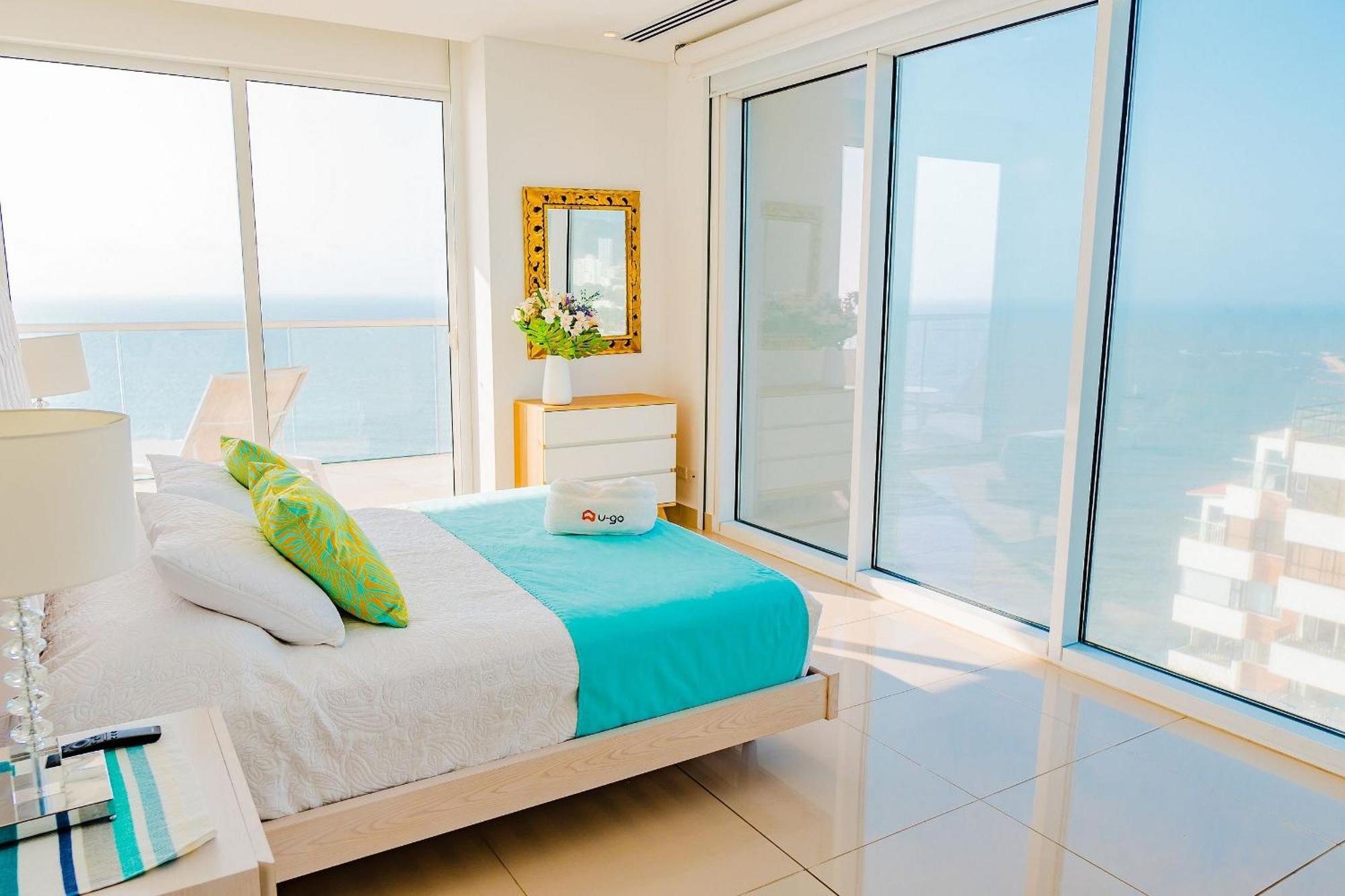 Apartamento U-go Edificio H2 En Bocagrande Frente Al Mar Cartagena