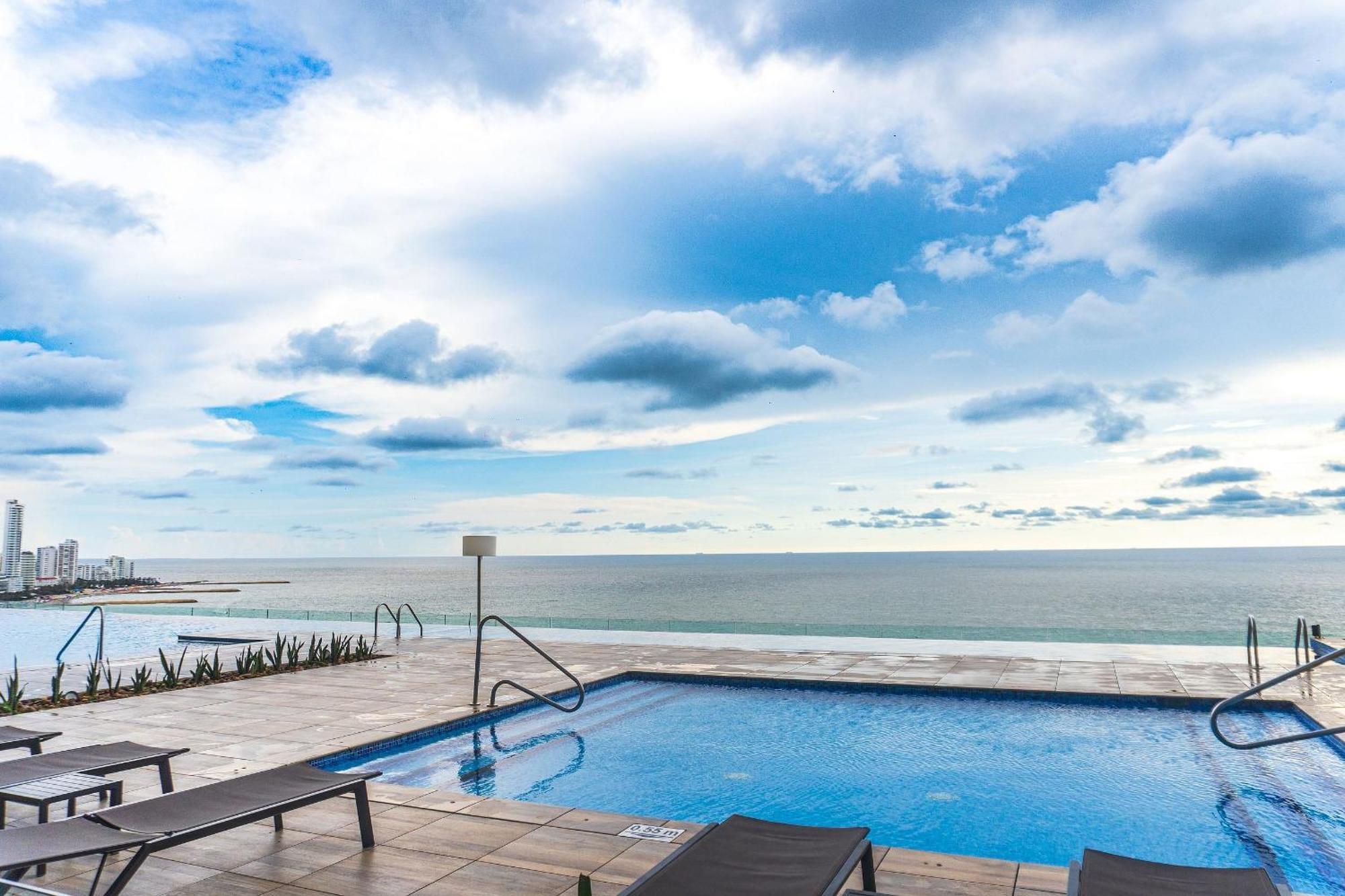 Apartamento U-go Edificio H2 En Bocagrande Frente Al Mar Cartagena