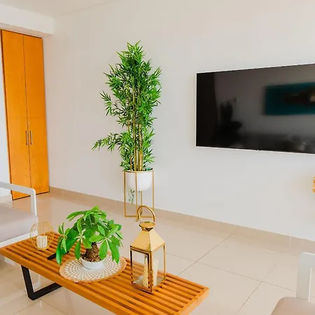 U-go Edificio H2 En Bocagrande Frente Al Mar Apartamento *