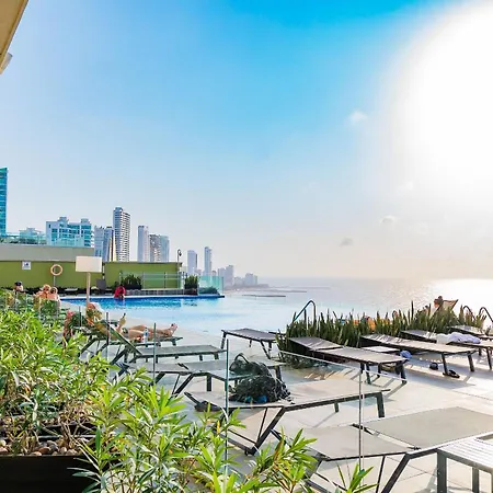 U-go Edificio H2 En Bocagrande Frente Al Mar Apartamento