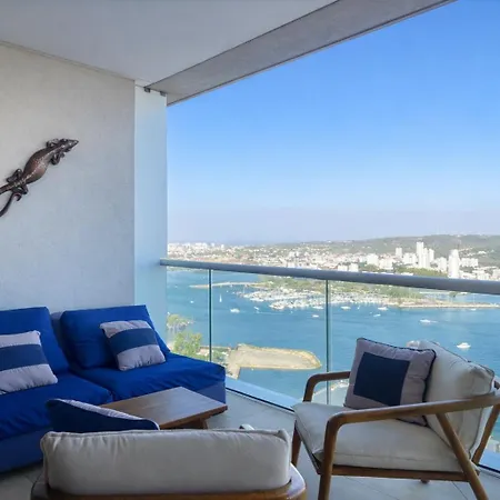 U-go Edificio H2 En Bocagrande Frente Al Mar Apartamento *