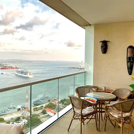 U-go Edificio H2 En Bocagrande Frente Al Mar Apartamento *